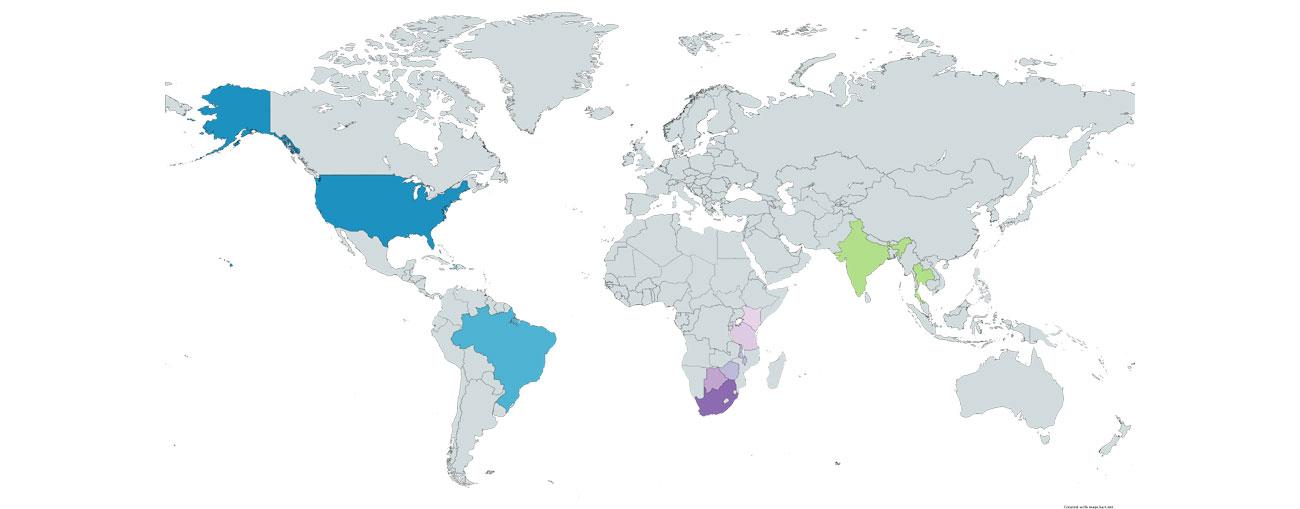 Map of Sites