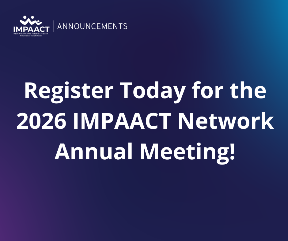 Register for the 2026 IMPAACT Annual Meeting