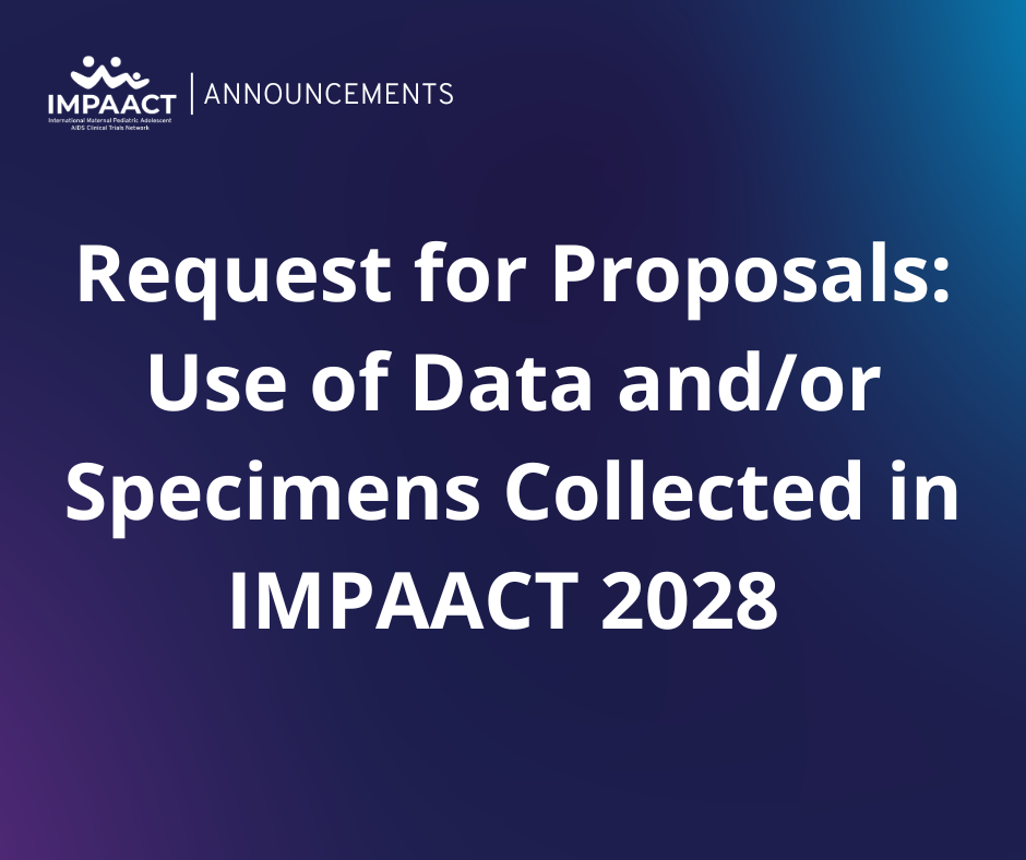 RFP for IMPAACT 2028