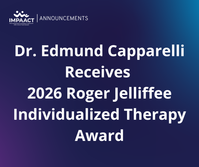 Dr. Edmund Capparelli Receives AACP Award